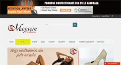 Desktop Screenshot of magazin-incaltaminte.com